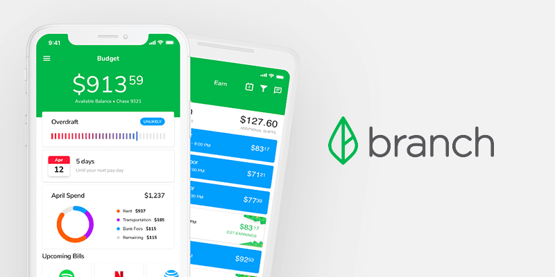 cash advance app branch