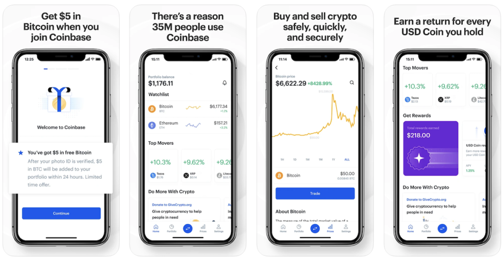 free bitcoin coinbase