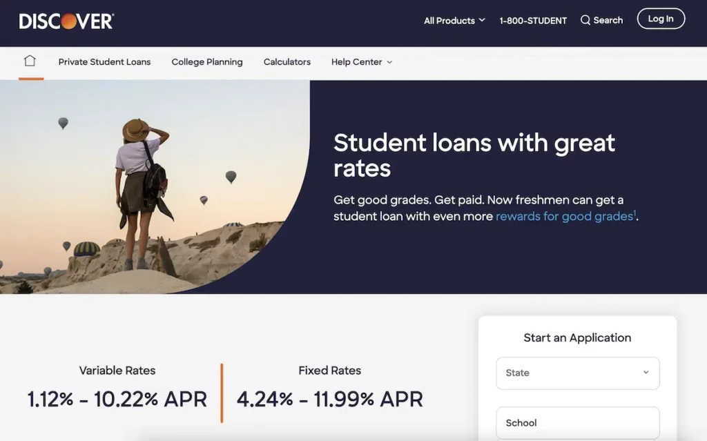 discover private student loanss