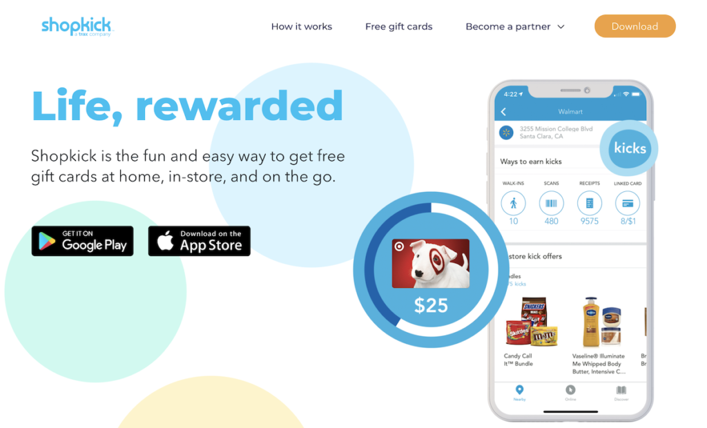 shopkick app save money on groceries