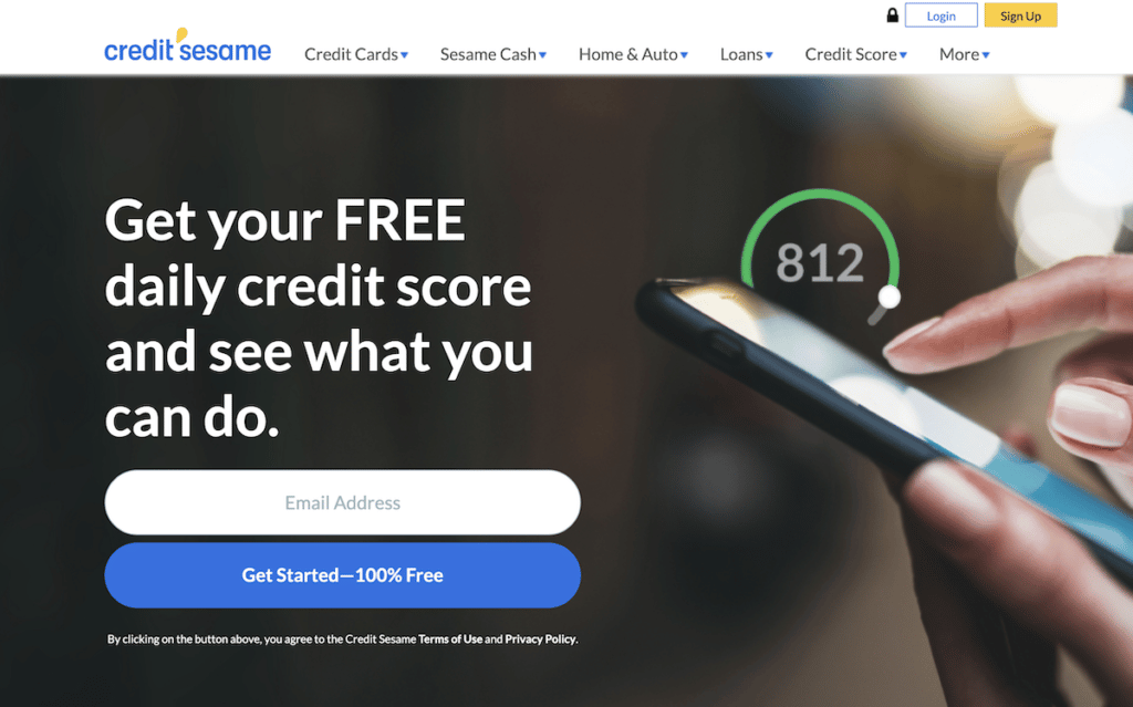credit sesame credit building free credit score