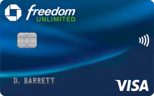 Chase Freedom Unlimited card
